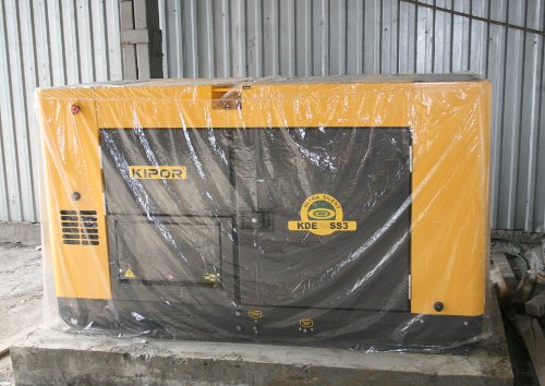 Дизельный генератор в случае необходимости может полностью обеспечить работу оборудования