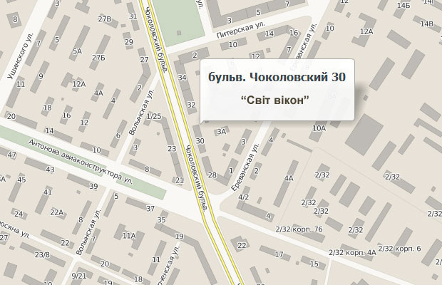 Карта проезда к салону
